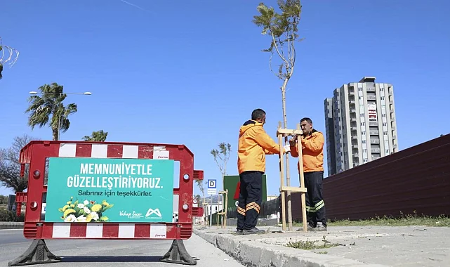 Mersin Büyükşehir'den 'Ağaçlandırma Kampanyası'