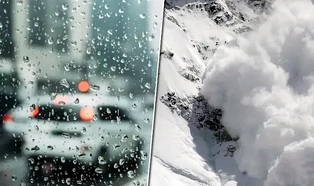 Meteoroloji'den 'Doğu'ya çığ uyarısı!