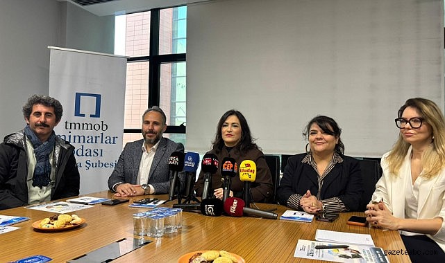 Mimarlar Odası Bursa Şubesi 21. dönem hedeflerini açıkladı