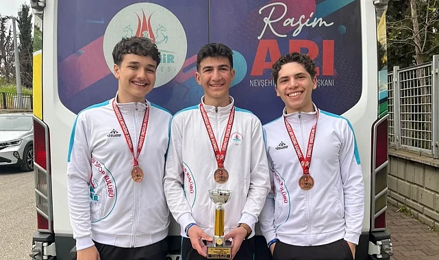Nevşehirli okçular Türkiye Üçüncüsü oldu