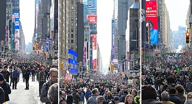 New York'ta protesto dalgası... "Savaşa, Krala ve ICE'a hayır" yürüyüşü