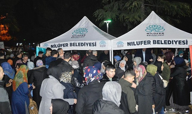 Nilüfer Belediyesi’nden Kadir Gecesi’ne Özel İkram