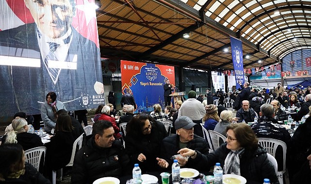 Nilüfer Konak’ta Ramazan Sofrası Kuruldu