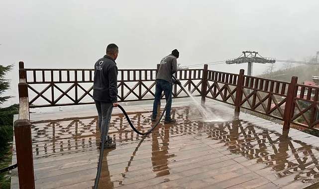 Ordu'da bayram öncesi temizlik seferberliği