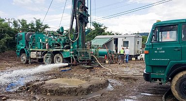 Ordu'da kırsal mahallelere içme suyu için sondaj çalışmaları hızlandı