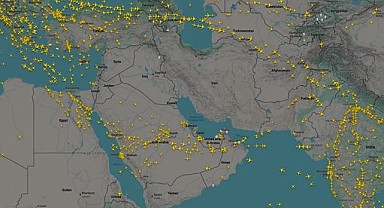 Ortadoğu Hava Sahası Kapandı