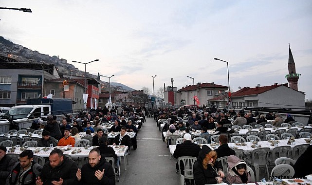 Osmangazi Belediyesi Ramazan Ayında Birlik ve Dayanışmayı Yaşatıyor