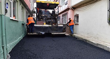 Osmangazi’de Çiftehavuzlar Mahallesi Asfaltla Yenileniyor