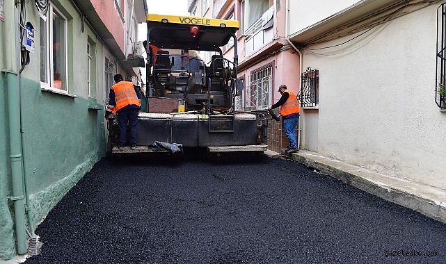 Osmangazi’de Çiftehavuzlar Mahallesi Asfaltla Yenileniyor