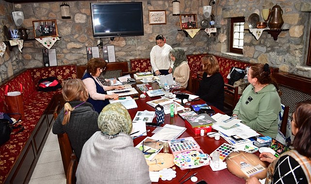 Osmangazi’de Kadınlar Minyatür Sanatına İlgi Gösteriyor