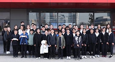 Osmangazili çocuklar GUHEM'de uzayın kapılarını araladı