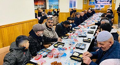 Pendik'te Ağrılılar aynı sofrada buluştu