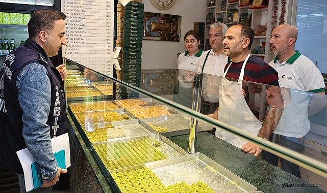 Ramazan Bayramı Öncesi Tatlı Üretiminde Sıkı Denetim
