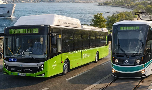 Ramazan Bayramı'nda Kocaeli'de toplu ulaşım ücretsiz