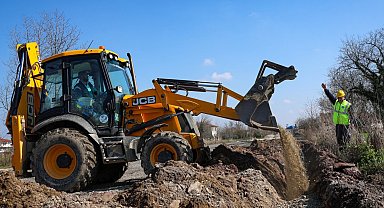 Sakarya'da altyapı çalışmaları sürüyor