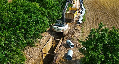 Sakarya'da atık su altyapısı 5 bin metrelik yeni hat ile güçleniyor