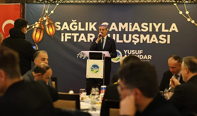 Sakarya'da Ramazan sofrası sağlık çalışanlarıyla kuruldu