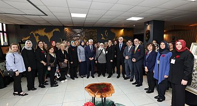 "Sanatın Diliyle Değerlerimiz" sergisi açıldı