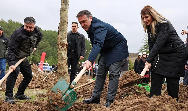 Şeyh Edebali'nin 700. yılında fidanlar toprakla buluştu