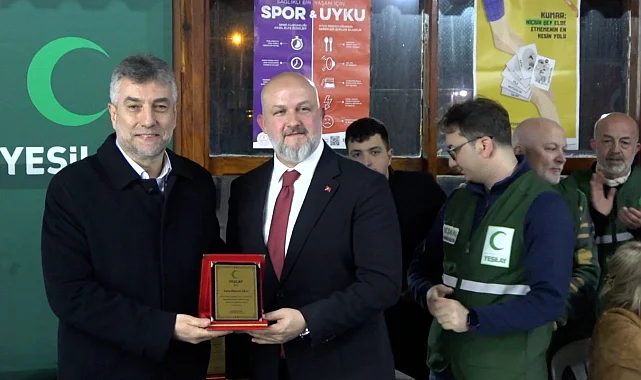 Şile'de spor camiası ve gençler aynı sofrada buluştu