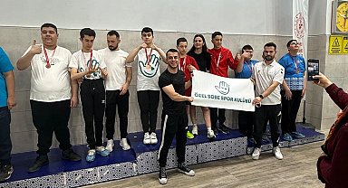 SOBE'li sporculardan madalya yağmuru