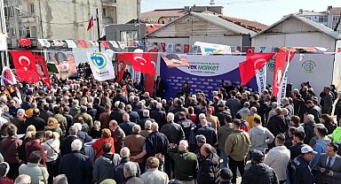 Tek market dayanışma zinciri Şarköy'de büyüyor