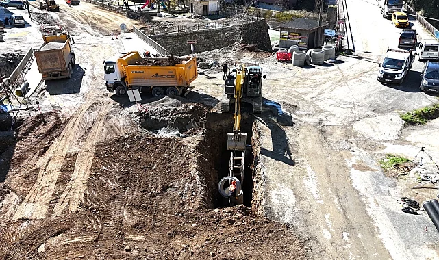 Trabzon Dernekpazarı'nda altyapı seferberliği