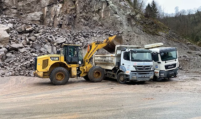 Trabzon'da 18 ilçede yol altyapısı güçleniyor