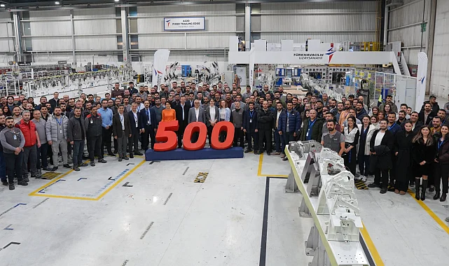 TUSAŞ'tan Airbus A220 Programında 500'üncü sevkiyat