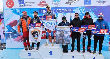 Uluslararası Erciyes Dağ Kayağı Yarışları sona erdi