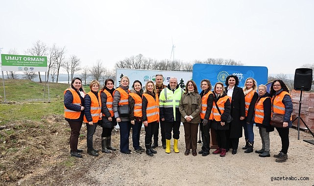 Unçukuru’nda “Umut Ormanı” filizlendi