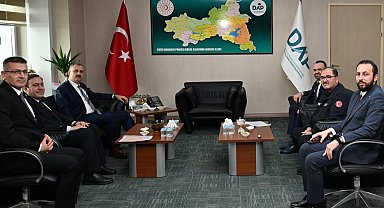 Vali Bozkurt'tan Erzurum Valiliği ve DAP'a ziyaret