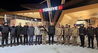 Vali Bozkurt'tan Gürbulak Sınır Hattı'nda incelem