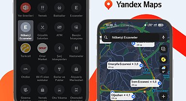 Yandex Maps'te nöbetçi eczanelere erişimi kolaylaştırdı