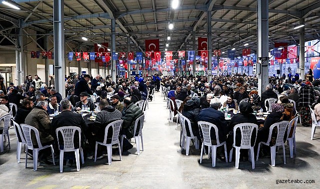 Yenişehir’de Binlerce Vatandaş Aynı Sofrada Buluştu