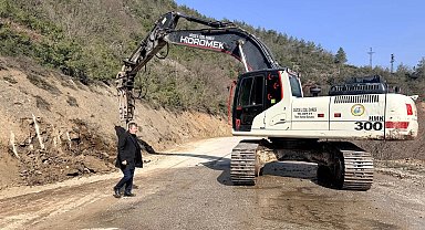 Yığılca–Yedigöller yolunda genişletme çalışmaları sürüyor