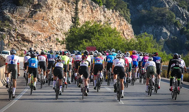 15 ülkeden 578 bisikletçi Antalya'da pedal çevirecek