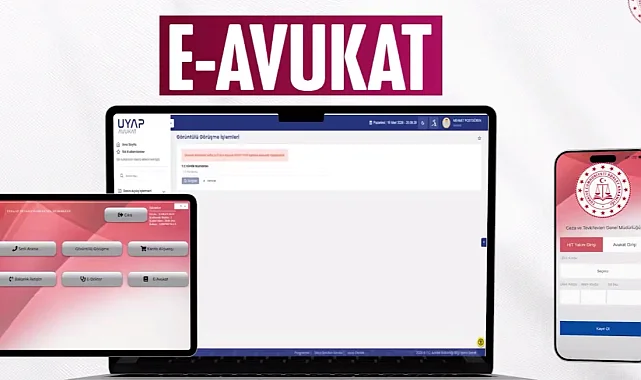 Adalette dijital dönüşüm... "e-Avukat" uygulaması devrede
