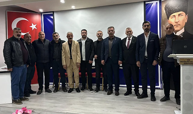 Ağrı Sanayi Sitesi Esnaf ve Sanatkârlar Birliği Derneği seçimlerinde Hayati Bekis başkan seçildi