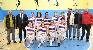 Ağrı'da 'Okul Sporları'nda basketbol heyecanı