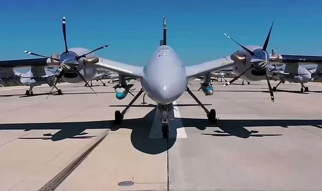 AKINCI TİHA tatbikatta deniz yetki alanı rotasını izledi