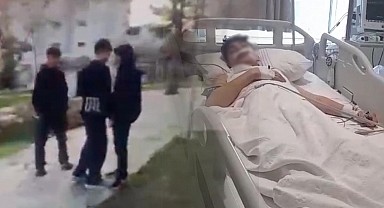 Akranını bıçaklayıp videoya çektirdi!