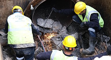 Antalya Muratpaşa'da kritik hatta vana yenileme çalışması tamamlandı