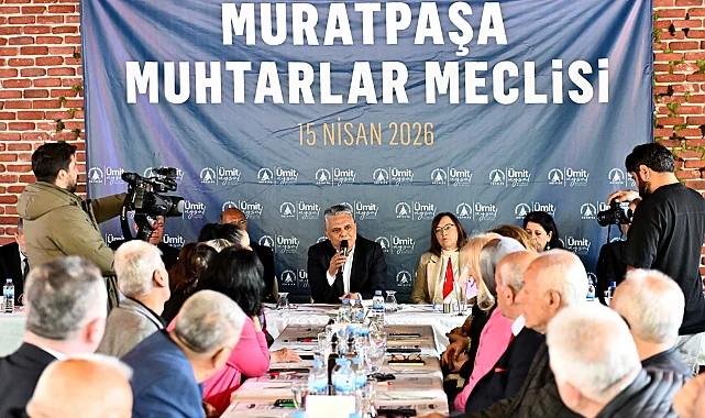 Antalya Muratpaşa'da muhtarlar toplandı