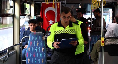 Antalya'da toplu taşıma araçlarına sıkı denetim