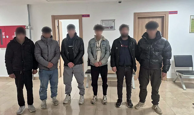 Artvin'de 6 düzensiz göçmen yakalandı!