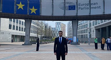 Avrupa Gençlik Haftası'nda Konya'yı temsil etti