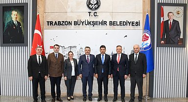 Bakan Yardımcısı Boyraz'dan Trabzon Büyükşehir'e ziyaret