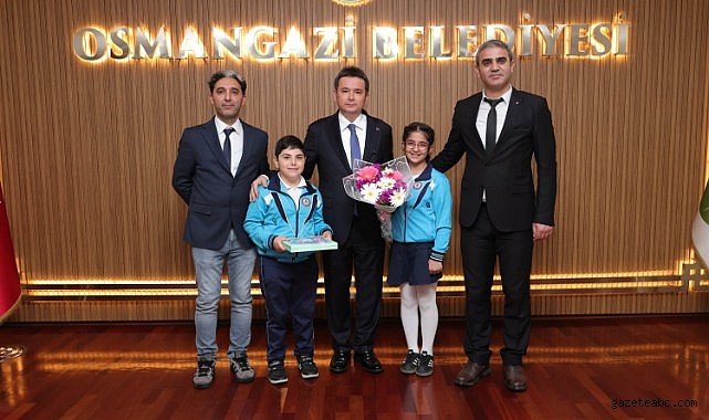 Başkan Aydın’dan anlamlı 23 Nisan buluşması