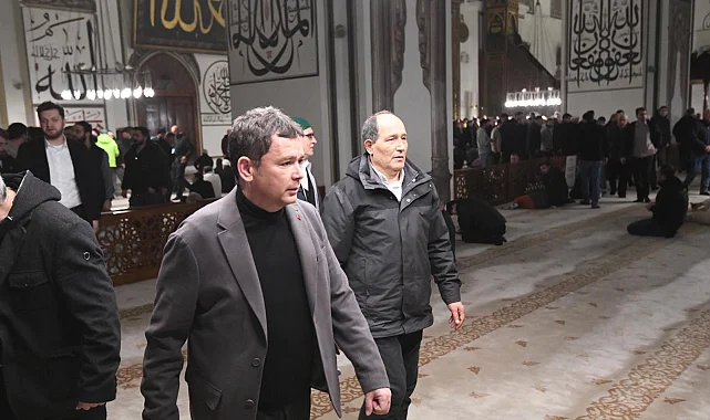 Başkan Erkan Aydın Bursa'da fetih duasına katıldı